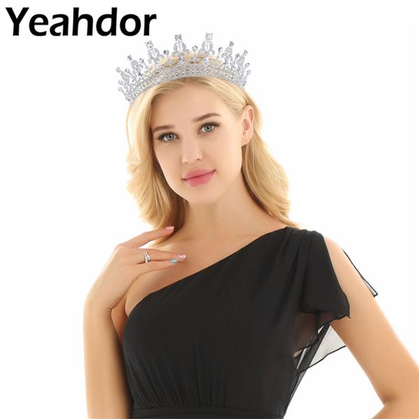 women girls crystal rhinestone princess tiara headband pageant quinceanera prom bridal wedding crown headwear hair accessories
women girls crystal rhinestone princess tiara headband pageant quinceanera prom bridal wedding crown headwear hair accessories