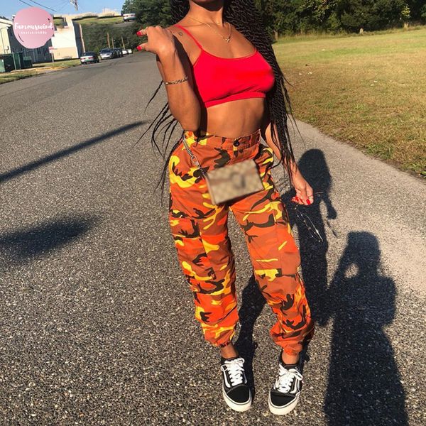 women camouflage pants casual pink camo sweatpant fashion trousers orange loose camo pants high waist loose ladies gray, Black;white
women camouflage pants casual pink camo sweatpant fashion trousers orange loose camo pants high waist loose ladies gray, Black;white