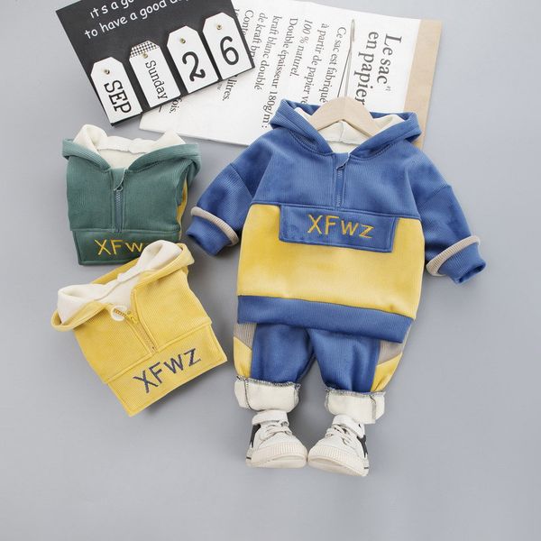 kids designer clothing sets little babys colorblock clothes suits letter print hoodie two piece sets casual active clothes new arrival, White
kids designer clothing sets little babys colorblock clothes suits letter print hoodie two piece sets casual active clothes new arrival, White