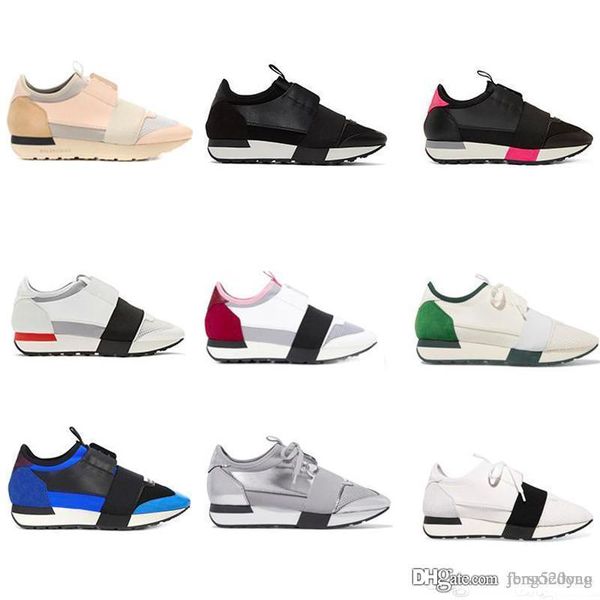 fashion luxury designer sneaker man woman casual shoes genuine leather mesh pointed toe race runner shoes outdoors trainers with box us11 42, Black 
fashion luxury designer sneaker man woman casual shoes genuine leather mesh pointed toe race runner shoes outdoors trainers with box us11 42, Black