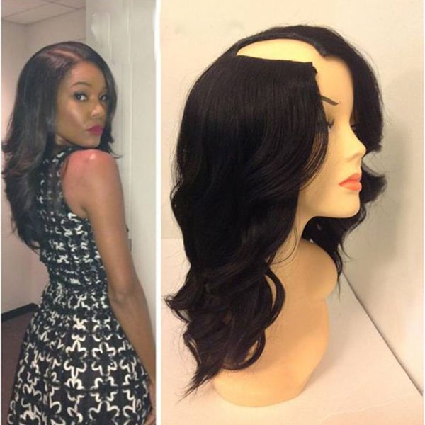 9a 2x4 right opening u part wig human hair natural straight brazilian virgin upart wigs for black women, Black;brown
9a 2x4 right opening u part wig human hair natural straight brazilian virgin upart wigs for black women, Black;brown