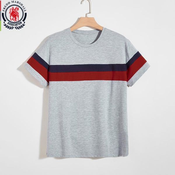 fredd marshall 2020 new fashion striped t-shirt men brand clothing summer casual short sleeve t shirt homme cotton tee 412, White;black
fredd marshall 2020 new fashion striped t-shirt men brand clothing summer casual short sleeve t shirt homme cotton tee 412, White;black