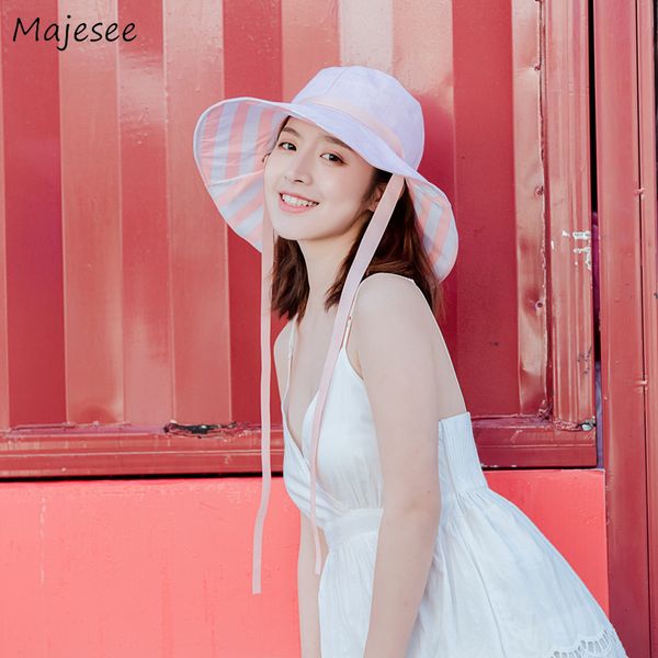 bucket hats women trendy leisure all-match daily korean style dome elegant womens ladies girls hat high-quality new striped, Blue;gray
bucket hats women trendy leisure all-match daily korean style dome elegant womens ladies girls hat high-quality new striped, Blue;gray