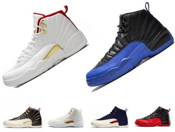 12 12s xii basketball shoes game royal flu game winterized black blue french blue gamma blue basketball shoes sports sneakers size 41-47
12 12s xii basketball shoes game royal flu game winterized black blue french blue gamma blue basketball shoes sports sneakers size 41-47
