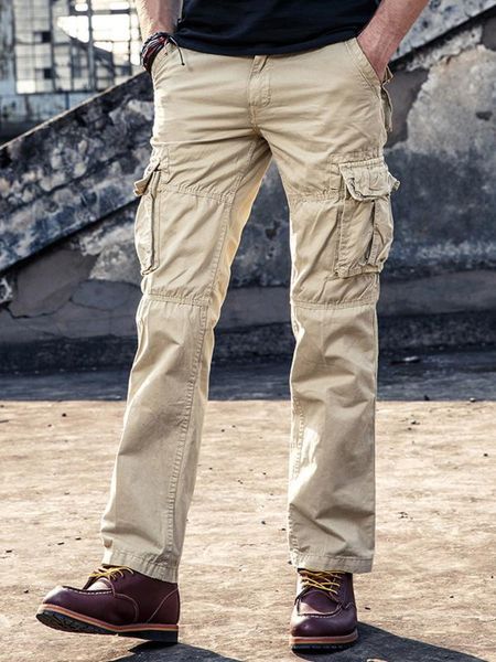 cargo pants men casual multi pockets large size tactical pants men's outerwear army straight slacks long trousers men, Black
cargo pants men casual multi pockets large size tactical pants men's outerwear army straight slacks long trousers men, Black