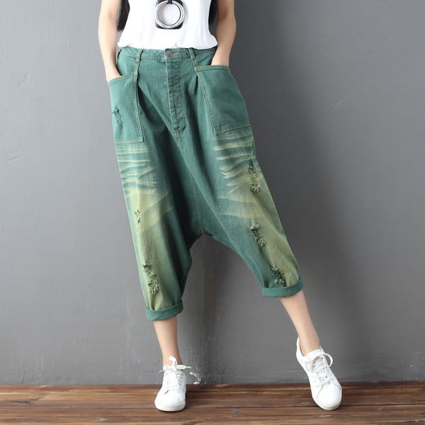 harun women's loose jeans women's loose jeans hanging crotch pants harun baggy pants autumn, Blue
harun women's loose jeans women's loose jeans hanging crotch pants harun baggy pants autumn, Blue