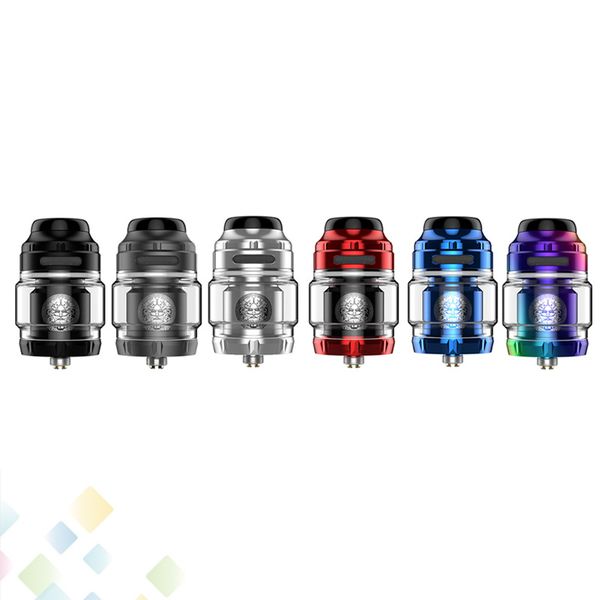 Authentic GeekVape Zeus X RTA Tank 4.5ml Rebuildable Atomizer Top-to-side Airflow Easy Coil Building Upgraded fill Port Design DHL Free 
Authentic GeekVape Zeus X RTA Tank 4.5ml Rebuildable Atomizer Top-to-side Airflow Easy Coil Building Upgraded fill Port Design DHL Free