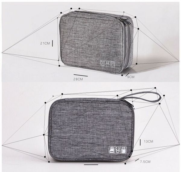 2019 new cosmetic bag single double zipper durable waterproof document bag storage case
2019 new cosmetic bag single double zipper durable waterproof document bag storage case