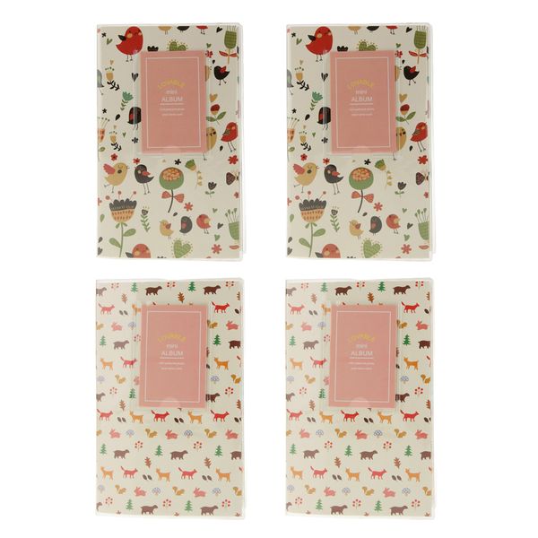 4pcs p album namecard storage case mini film 84