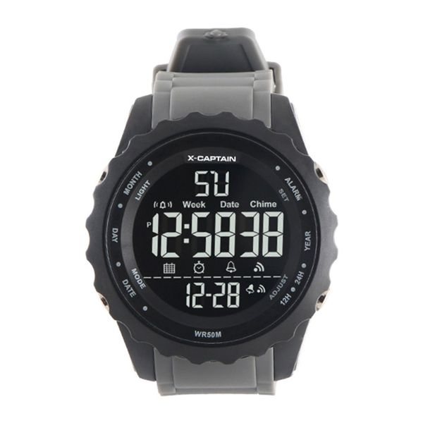 x-captain men's fashion electronic watch multi-function sports waterproof watch men's simple led, Slivery;brown
x-captain men's fashion electronic watch multi-function sports waterproof watch men's simple led, Slivery;brown