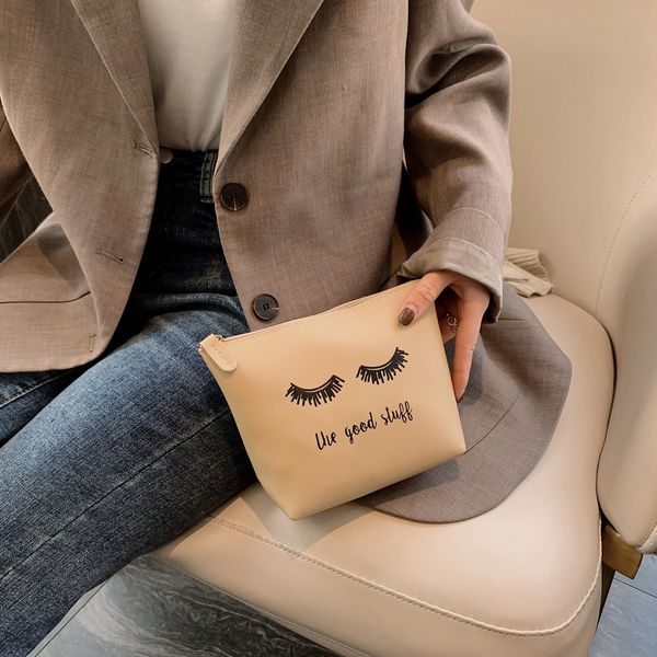 zipper beauty travel cosmetic bag ladies eyelash printed simple portable storage bag makeup pouch toiletry case organizer
zipper beauty travel cosmetic bag ladies eyelash printed simple portable storage bag makeup pouch toiletry case organizer