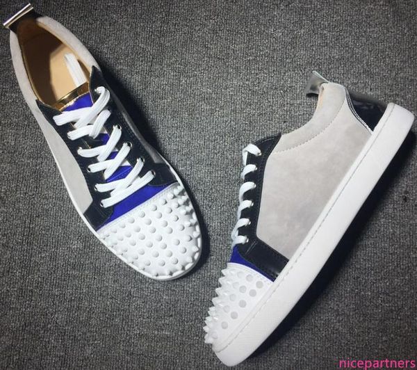 low cut suede spiked toe casual flats red bottom shoes for men and women party desi
low cut suede spiked toe casual flats red bottom shoes for men and women party desi
