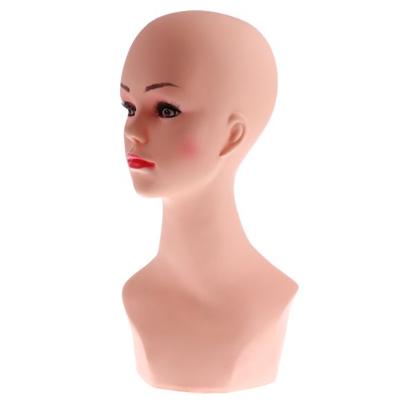 female mannequin manikin head bust model wig glasses hat scarf display stand, White
female mannequin manikin head bust model wig glasses hat scarf display stand, White