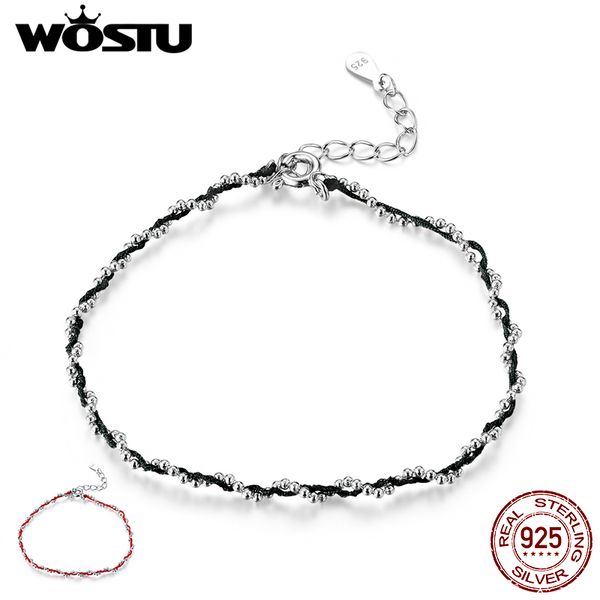 wostu 100% реальные 925 стерлингового серебра красный канат браслет классический лаки браслет fit шармов шариков diy изготовление ювелирных, Silver
wostu 100% реальные 925 стерлингового серебра красный канат браслет классический лаки браслет fit шармов шариков diy изготовление ювелирных, Silver