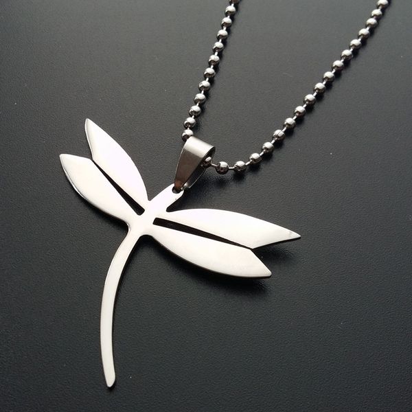 1pcs stainless steel flying dragonfly charm pendant necklace small insect animal beneficial girl sweater lucky woman mother men's famil, Silver
1pcs stainless steel flying dragonfly charm pendant necklace small insect animal beneficial girl sweater lucky woman mother men's famil, Silver