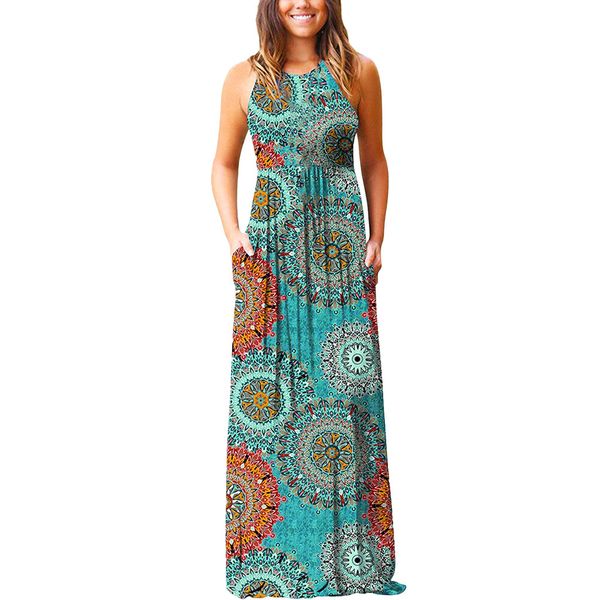 youyedian summer dress beach boho women lady's sleeveless suspender flower printed bohemia long dress sundress #w30, Black;gray
youyedian summer dress beach boho women lady's sleeveless suspender flower printed bohemia long dress sundress #w30, Black;gray