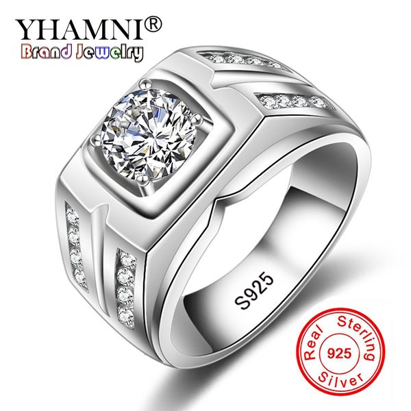 yhamni original solid 925 silver rings for men sona 1 carat diamant engagement rings cubic zirconia wedding rings men jewelry 04 d18111306, Slivery;golden
yhamni original solid 925 silver rings for men sona 1 carat diamant engagement rings cubic zirconia wedding rings men jewelry 04 d18111306, Slivery;golden