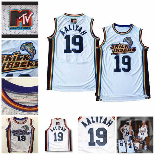 19 Aaliyah Bricklayers Movie Jersey 1996 MTV Rock N Jock 100% Stitched White Basketball Jerseys S-3XL Fast Shipping
19 Aaliyah Bricklayers Movie Jersey 1996 MTV Rock N Jock 100% Stitched White Basketball Jerseys S-3XL Fast Shipping