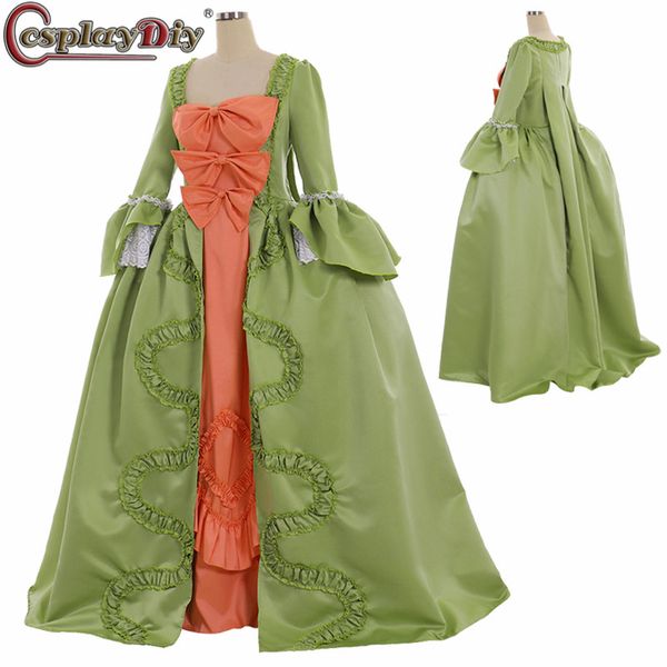 cosplaydiy 18th century rococo ball gown dress england court party carnival dress girls women custom made, Silver
cosplaydiy 18th century rococo ball gown dress england court party carnival dress girls women custom made, Silver