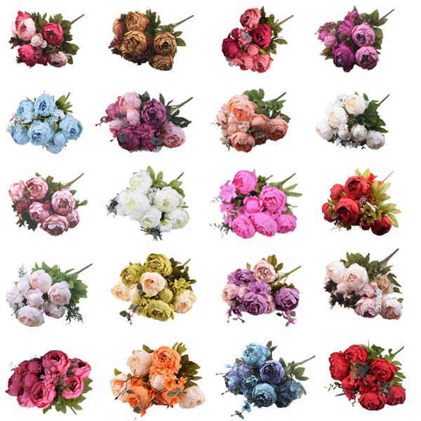13pcs / bunch европейской искусственный пиона декоративных партии шелковой поддельные цветы пионы для дома декор diy свадебных украшений вен
13pcs / bunch европейской искусственный пиона декоративных партии шелковой поддельные цветы пионы для дома декор diy свадебных украшений вен