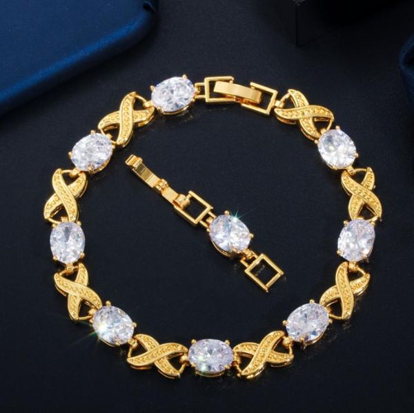 classic oval cut dark blue green red cubic zircon crystal yellow gold bracelet bangle for women fashion jewelry gift s0168, Golden;silver
classic oval cut dark blue green red cubic zircon crystal yellow gold bracelet bangle for women fashion jewelry gift s0168, Golden;silver