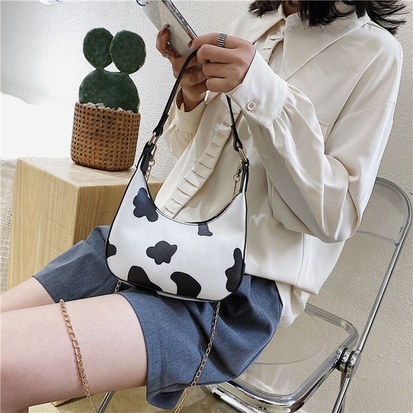 2020 spring and summer new ladies armpit dumplings milk pattern retro moon bag elegant shoulder bag women
2020 spring and summer new ladies armpit dumplings milk pattern retro moon bag elegant shoulder bag women