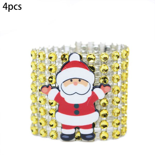 christmas napkin rings crystal holiday napkin ring for christmas festivals dinner parties weddings receptions - gold golden
christmas napkin rings crystal holiday napkin ring for christmas festivals dinner parties weddings receptions - gold golden