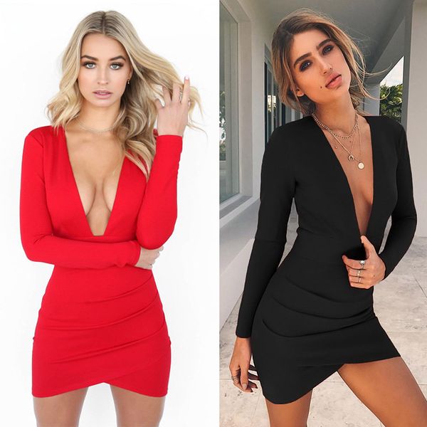 глубокий v шеи backless тощий сексуальные платья женщин-футляр партии платья клуб, Black;gray
глубокий v шеи backless тощий сексуальные платья женщин-футляр партии платья клуб, Black;gray