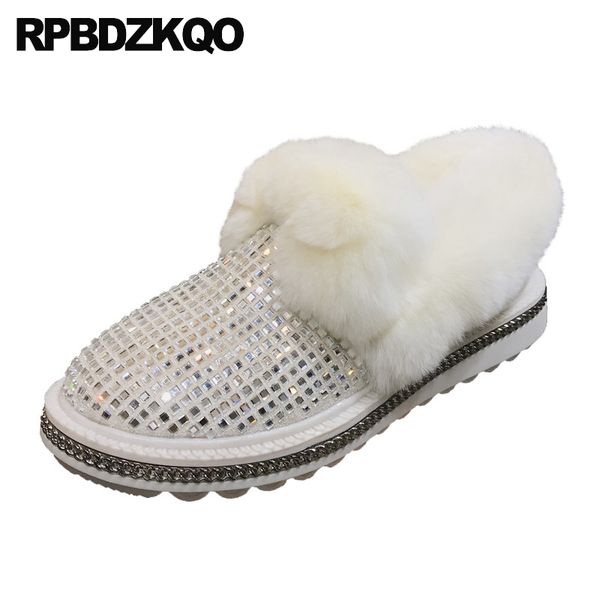 flatform fur diamond rhinestone muffin beige creepers round toe winter snow boots women ankle designer furry booties suede shoes, Black
flatform fur diamond rhinestone muffin beige creepers round toe winter snow boots women ankle designer furry booties suede shoes, Black