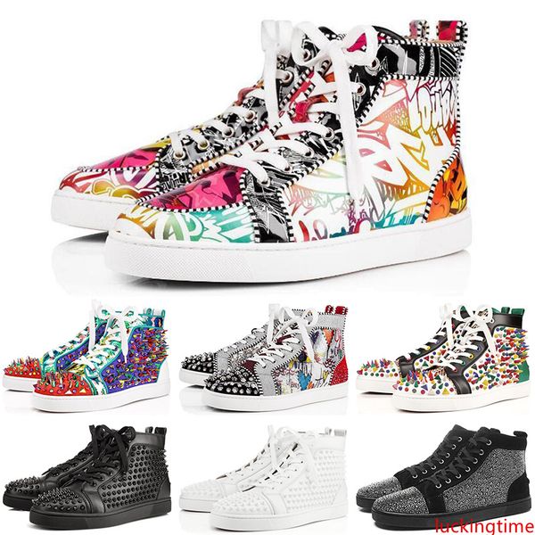 new designer luxury s shoes men women studded spikes platform sneakers vintage genuine leather casual rivet sneaker size 36-45
new designer luxury s shoes men women studded spikes platform sneakers vintage genuine leather casual rivet sneaker size 36-45