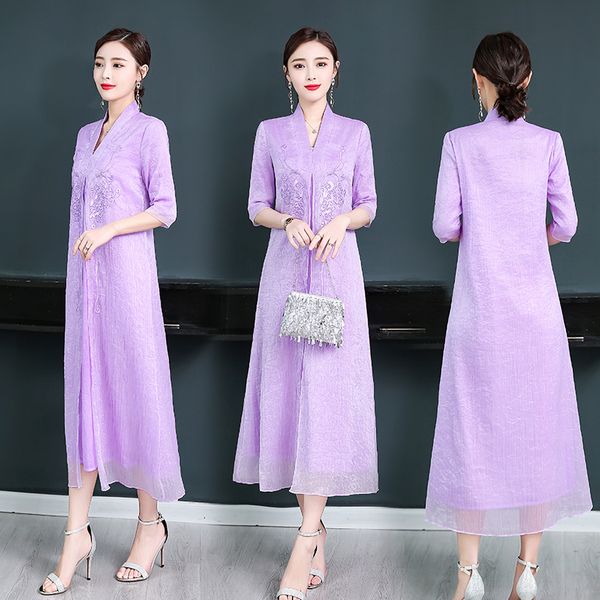 high-end spring style purple fashion dress runway summer dress women embroidery slim elegant a dresses lace robe dresses, Black;gray
high-end spring style purple fashion dress runway summer dress women embroidery slim elegant a dresses lace robe dresses, Black;gray