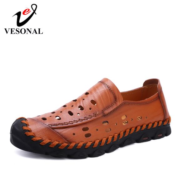 vesonal 2019 fashion cow leather casual shoes men flats loafers summer hollow breathable male footwear quality rubber sole, Black
vesonal 2019 fashion cow leather casual shoes men flats loafers summer hollow breathable male footwear quality rubber sole, Black