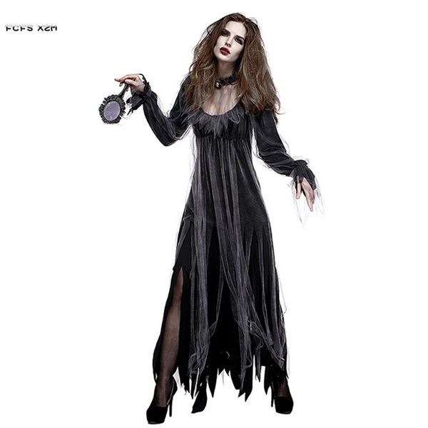 woman ghost zombie corpse bride scary cosplays halloween vampire costumes carnival purim nightclub bar party dress, Black;red
woman ghost zombie corpse bride scary cosplays halloween vampire costumes carnival purim nightclub bar party dress, Black;red