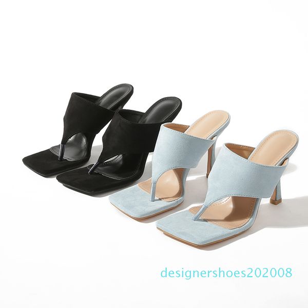 pzilae 2020 new fashion ladys summer slippers flip flops high heels square toe solid black blue slippers women slides shoes d08
pzilae 2020 new fashion ladys summer slippers flip flops high heels square toe solid black blue slippers women slides shoes d08