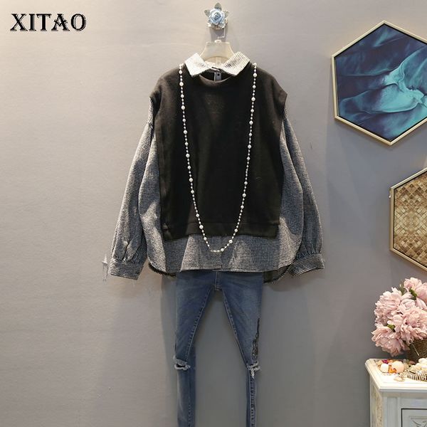 xitao striped women blouse fashion false two piece knitted pullover full sleeve minority small fresh 2020 spring shirt dmy2497, White
xitao striped women blouse fashion false two piece knitted pullover full sleeve minority small fresh 2020 spring shirt dmy2497, White