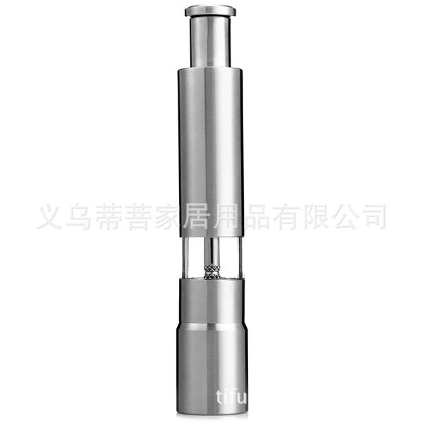 Stainless Steel 201 Pepper Mill Manual Pepper Grinder ZX-101A Flavoring Device with Food Grade Explosion Proof Acrylic Material
Stainless Steel 201 Pepper Mill Manual Pepper Grinder ZX-101A Flavoring Device with Food Grade Explosion Proof Acrylic Material