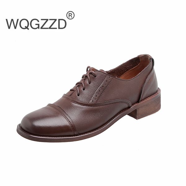 2020 new spring new art retro british style flat shoes women's loafes genuine leather oxford shoes chaussures femme, Black
2020 new spring new art retro british style flat shoes women's loafes genuine leather oxford shoes chaussures femme, Black