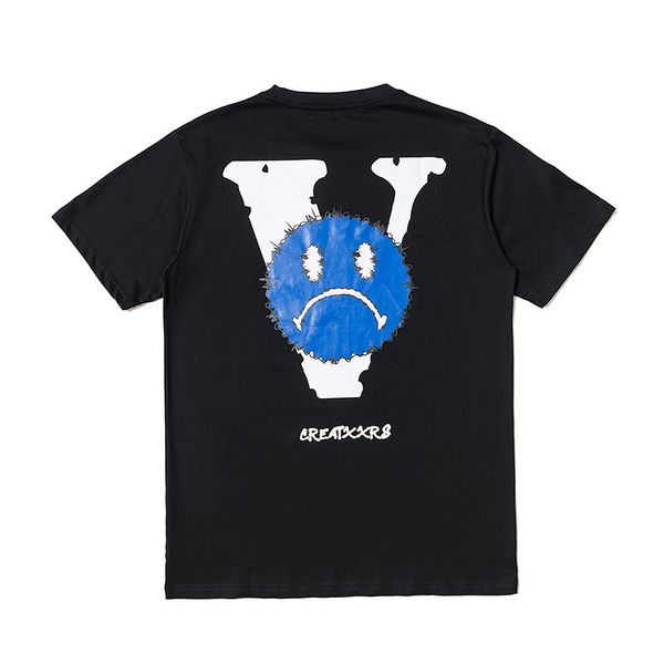 wholesale trade in europe and america v cry face printed short-sleeved t-shirt european version of the large size loose shirt mal, White
wholesale trade in europe and america v cry face printed short-sleeved t-shirt european version of the large size loose shirt mal, White