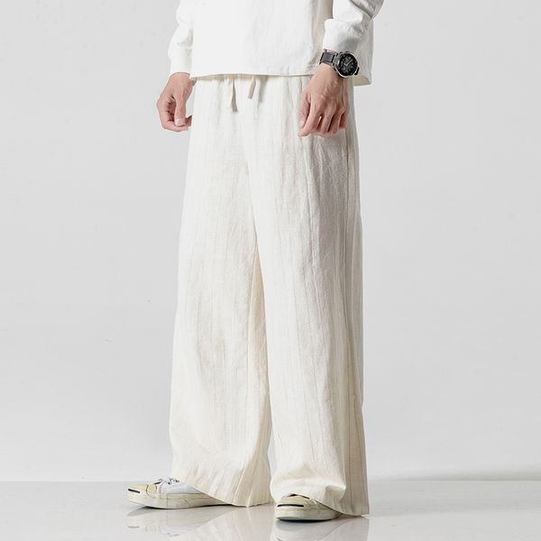 2019 men hip hop baggy cotton linen harem pants men wide leg trousers oversized loose elastic up waist trousers casual pants, Black
2019 men hip hop baggy cotton linen harem pants men wide leg trousers oversized loose elastic up waist trousers casual pants, Black