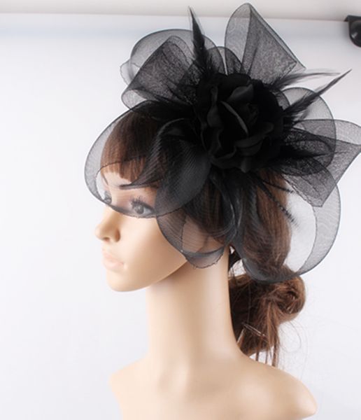 elegant fascinator hair accessoires crinoline with silk flower minillery wedding bridal headwear cocktail hats party headpiece, Blue;gray
elegant fascinator hair accessoires crinoline with silk flower minillery wedding bridal headwear cocktail hats party headpiece, Blue;gray
