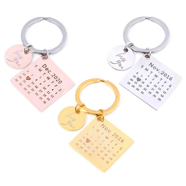 customizabled personalized keychain anniversary birthday special date laser marking metal key chain man women fashion jewelry, Silver
customizabled personalized keychain anniversary birthday special date laser marking metal key chain man women fashion jewelry, Silver