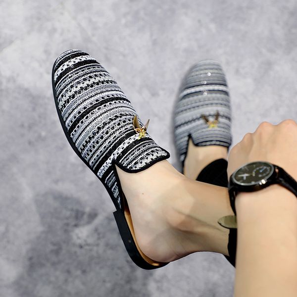 men shoes casual flat shoe male man flats summer closed toe sandals slippers shoe zapatos de hombres personlizar zapatos m0481, Black
men shoes casual flat shoe male man flats summer closed toe sandals slippers shoe zapatos de hombres personlizar zapatos m0481, Black