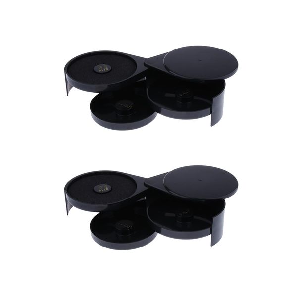 2 pieces margarita/cocktail 3-tier bar glass rimmer, margarita cocktail salt and sugar glass rimmer, black
2 pieces margarita/cocktail 3-tier bar glass rimmer, margarita cocktail salt and sugar glass rimmer, black