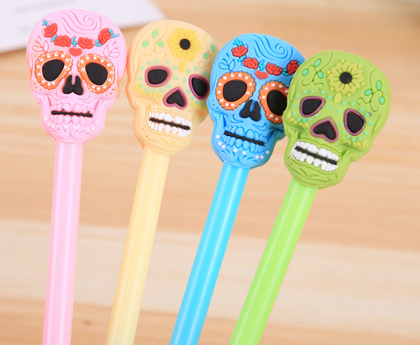 120pcs/lot halloween cartoon ghost head gel pencreative silicone neutral pen students stationery writing supplies gp788
120pcs/lot halloween cartoon ghost head gel pencreative silicone neutral pen students stationery writing supplies gp788