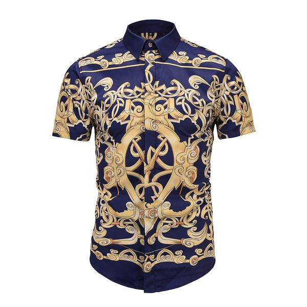 new men shirt men's fashion dress shirts slim fit casual short sleeve cotton shirts 3d printing shirt d6079, White;black
new men shirt men's fashion dress shirts slim fit casual short sleeve cotton shirts 3d printing shirt d6079, White;black