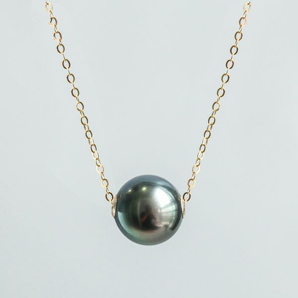 simple classic design tahitian sea water single black pearl pendant necklace fashion necklaces for women gold necklace women, Silver
simple classic design tahitian sea water single black pearl pendant necklace fashion necklaces for women gold necklace women, Silver