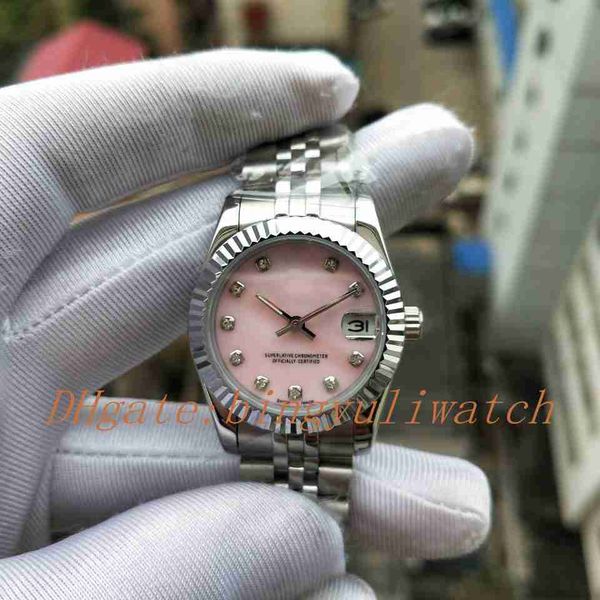 factory real shooting ladies fashion datejust diamond pink dial christmas gift watches classic style 31mm 17824 automatic women's watch, Slivery;brown
factory real shooting ladies fashion datejust diamond pink dial christmas gift watches classic style 31mm 17824 automatic women's watch, Slivery;brown