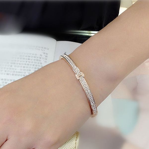fashion h letter design white gold color plated love brand bracelets for women micro pave with austria crystal, Black
fashion h letter design white gold color plated love brand bracelets for women micro pave with austria crystal, Black