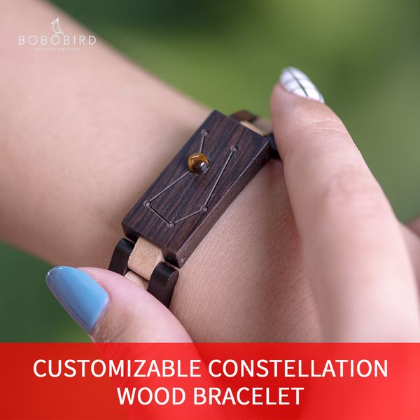 fashion custom bracelets wood engrave constellation zodiac sign beads insert birthday gift for couple anniversary gifts present, Black
fashion custom bracelets wood engrave constellation zodiac sign beads insert birthday gift for couple anniversary gifts present, Black