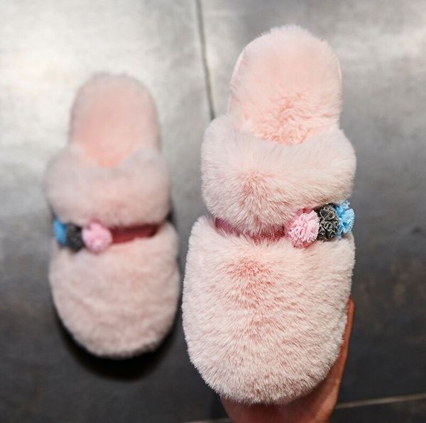sweet ladies breathable furry indoor flip flops classic slippers lovely color furry balls soft home winter shoes, Black
sweet ladies breathable furry indoor flip flops classic slippers lovely color furry balls soft home winter shoes, Black